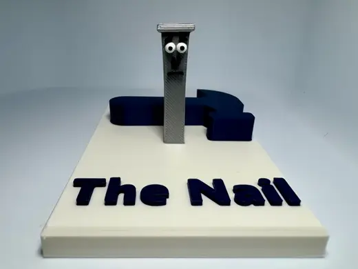 "Hit The Nail On The Head" Desk Joke