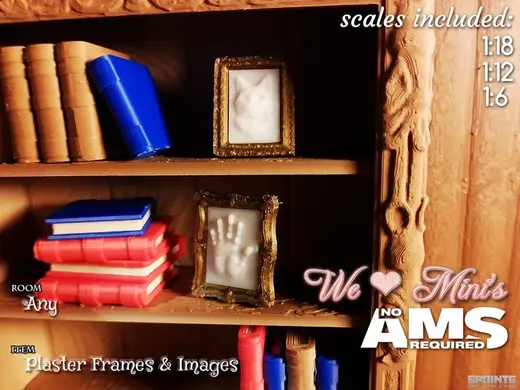 WLM - Plaster Photo Frames & Images