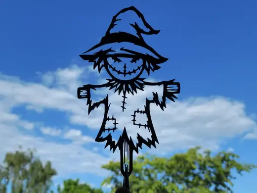 Scarecrow Wall Art Halloween Decor