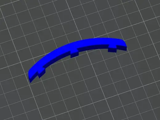 Blank topper module for interchangeable headband