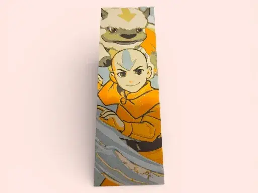 Avatar Aang 50mm by 150mm Bookmark