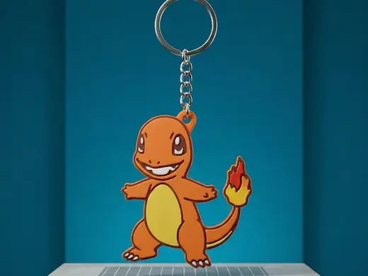 Llavero Charmander Inicial tipo Fuego Pokémon HD