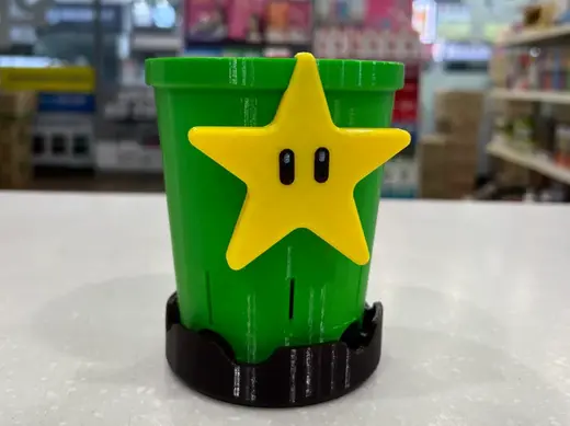 Super Mario Slit Flower Pot