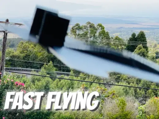 fast flying dark star air plane