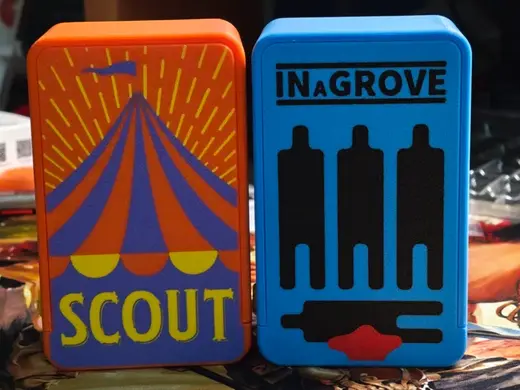 桌游In a Grove竹林之中收纳 尺寸同SCOUT