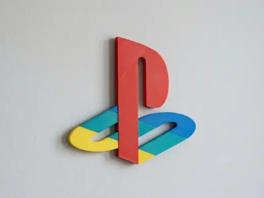 Large Playstation Logo for Wall & Acoustic Panel