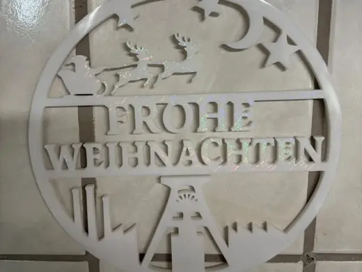 Türkranz "Frohe Weihnachten" Ruhrgebiet