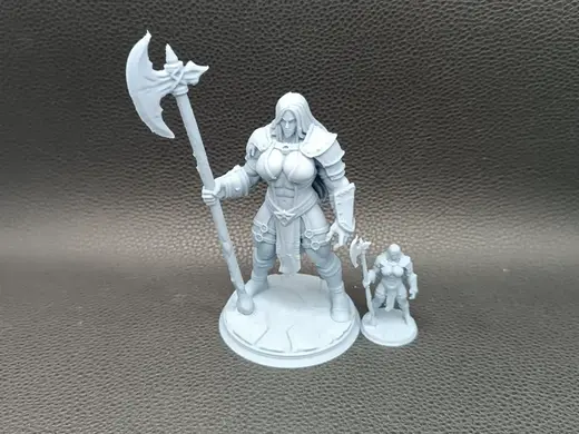 Ironbound Barbarian Queen - RPG DnD Barbarian