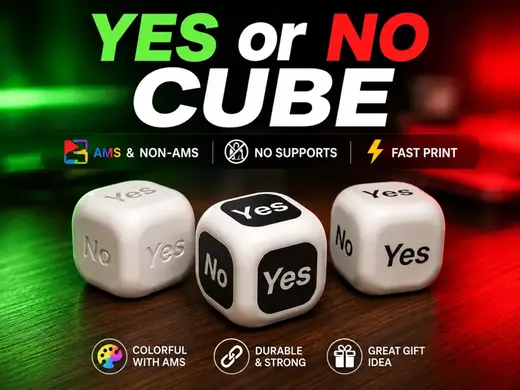 YES or NO Cube – Fast Multi-Version (AMS / No AMS)