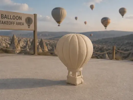 Chubby Vehicles Series - #15 Hot Air Balloon