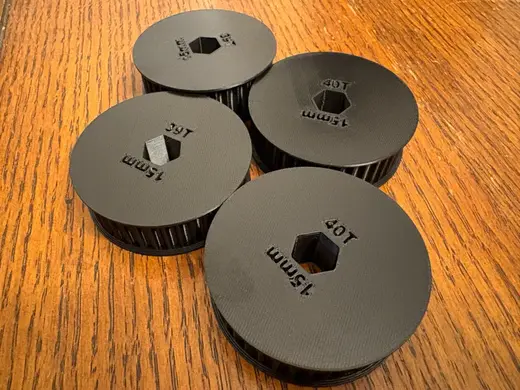 FRC 1/2 Hex HTD Pulleys