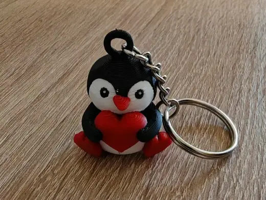 Penguin Love Charm