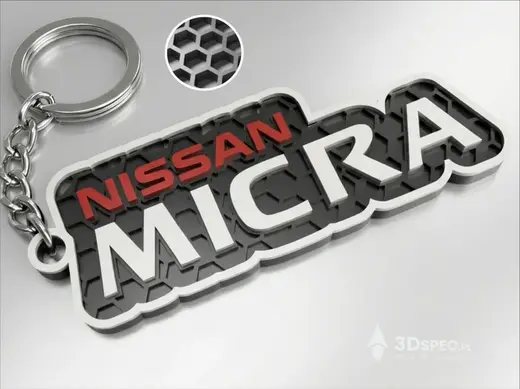 Nissan Micra keychain