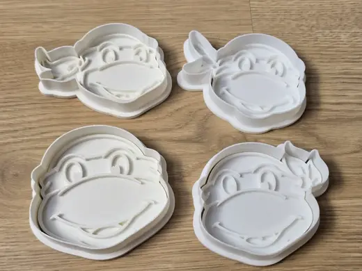 Teenage Mutant Ninja Turtles Cookie Cutter Stamp