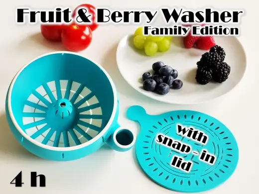 Fruit & Berry Washer - Family Edition with lid