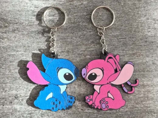 Disney Lilo & Stitch Keychain