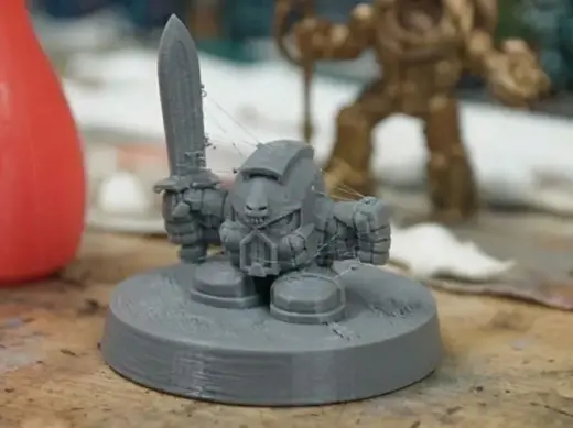Space Noggin 40K – Miniature of 2 Eternal Bolter