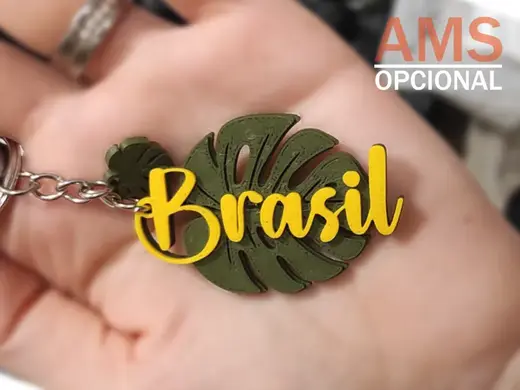 Brasil Chaveiro Feminino