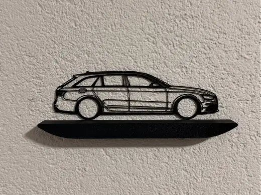 Audi A4 B8 Avant wallart