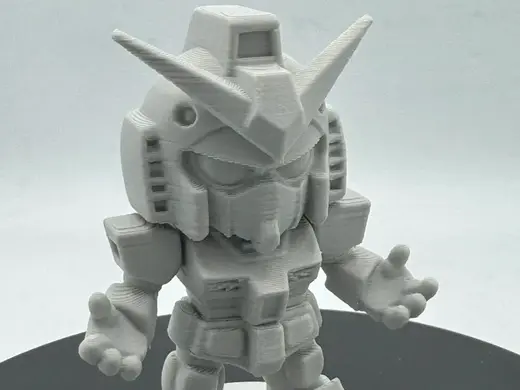 Cute Chibi Gundam Robot