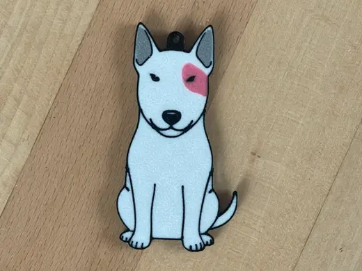Keychain Bull Terrier