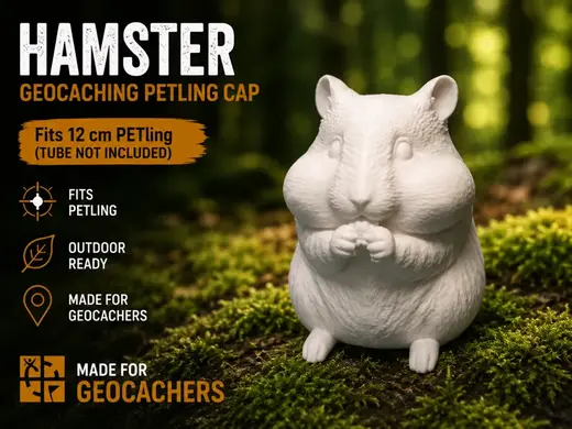 Hamster Geocaching PETling Cap