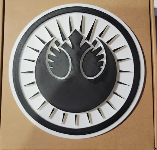 STAR WARS NEW JEDI ORDER 3D Logo 180mm series