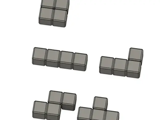 Pièces de Tetris