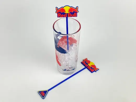 Red Bull Drink Stirrer - Mixer For Cocktail Bar