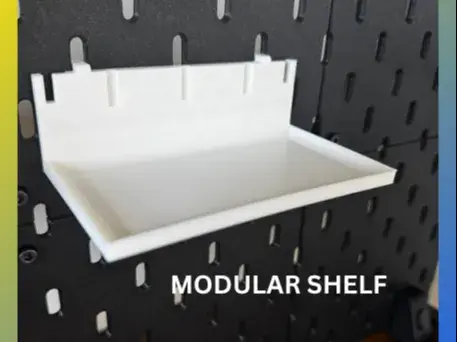 Skadis Board: Modular Shelf + Bin