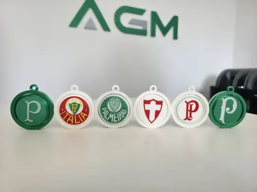Palmeiras - Chaveiro Giratório (6 Escudos)
