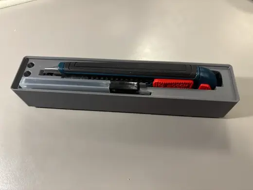 Gridfinity bin for Bosch Professional cutter