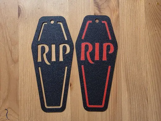 x2 RIP Bookmarks On Separate Plates