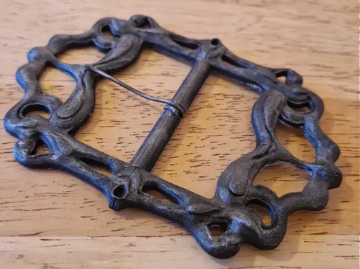 Jack Sparrow baldric buckle from dead mans chest