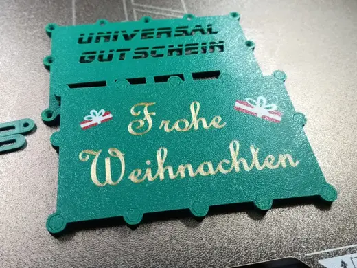 Universal Gutschein / voucher
