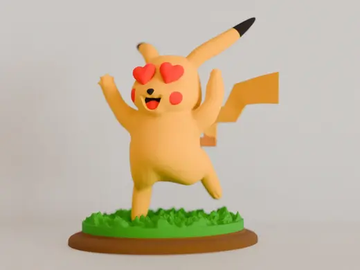 Pikachu is in love