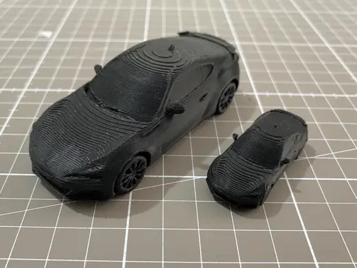 subaru brz in scala 1.100 e 1.50 per architettura