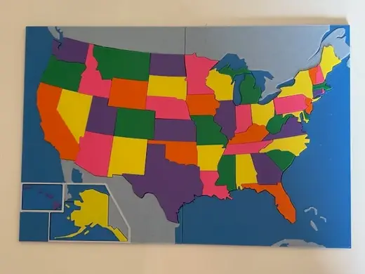 USA Map Puzzle