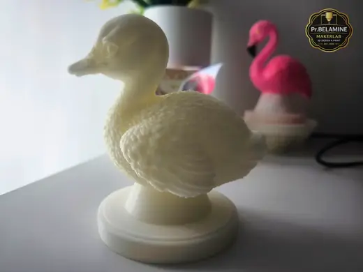 Ostrich Chick High-Detail Figurine