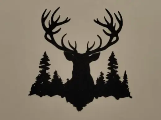 Reindeer wall art