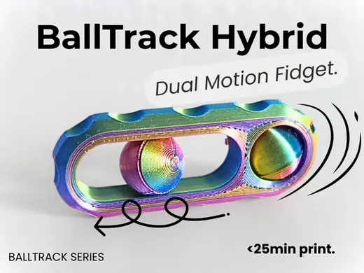 BallTrack Hybrid – Dual Motion Fidget. 25min