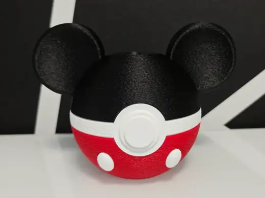 Mickey Mouse Pokeball Piggy Bank