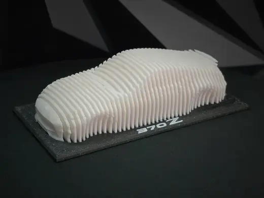 Nissan 370Z Layered Sculpture
