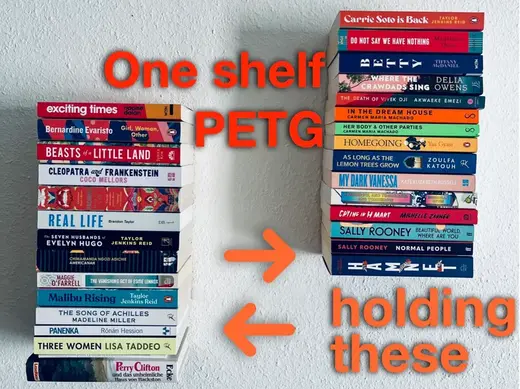 Floating book shelf / invisible book shelf