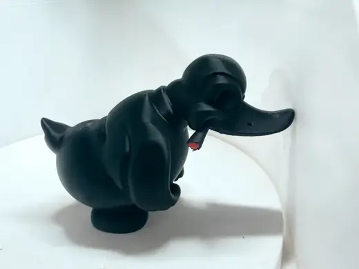Angry Duck Hood Ornament – 3D Printable Model