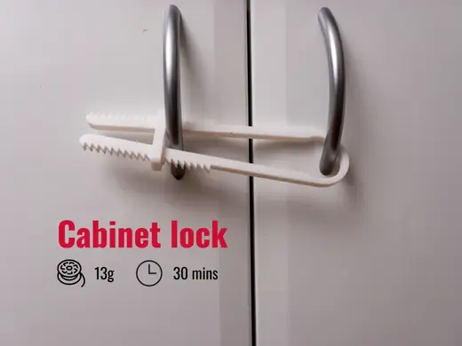 Cabinet safety lock (For baby proofing)
