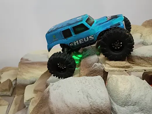 SCX24 Mini Monster Chassis