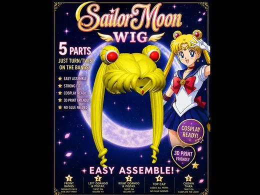 Sailor Moon Wig "Adult size"
