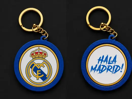 Chaveiro Giratório – Real Madrid