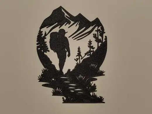 Camping day - wall art